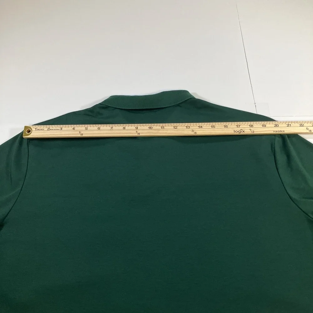 Polo Ralph Lauren Polo Shirt Mens XXL Green Pima Soft Touch Pony *Flaw